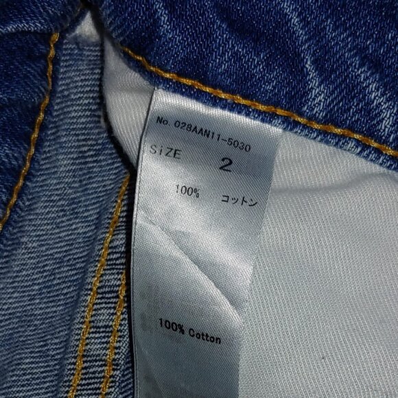 Revolve Moussy cut off shorts super fray size 2 - Picture 4 of 4